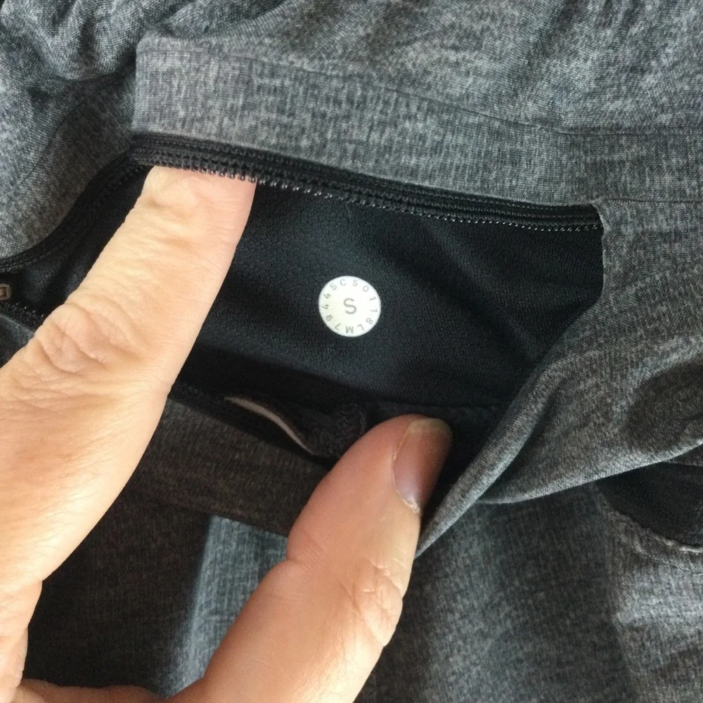 Lululemon Surge Linerless 5” Heather Deep Coal Swift Ultra Shorts Size Small